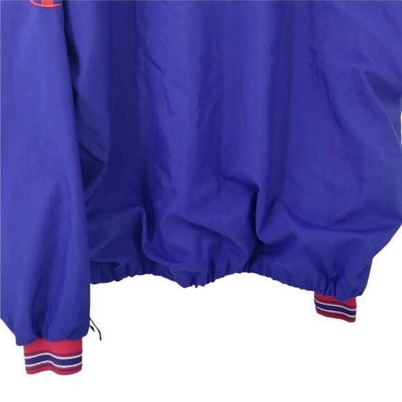 Vintage Champion Pullover Jacket Size XL Embroidered KMS Fighting Saints 90s Y2K - Picture 11 of 12